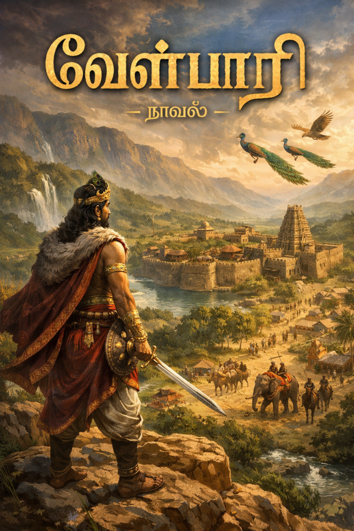 Velpari Novel Palm Tree and Jasmine - P.Parameshwari