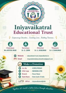 Iniyavaikatral trust Poster Iniyavaikatral trust Poster