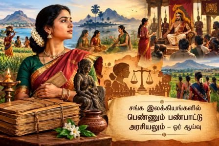 சங்க இலக்கியங்களில் பெண்ணும் பண்பாட்டு அரசியலும் – ஓர் ஆய்வு சங்க இலக்கியங்களில் பெண்ணும் பண்பாட்டு அரசியலும் – ஓர் ஆய்வு